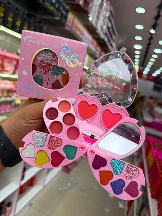 Kit maquiagem infantil beijo de neve