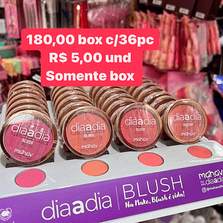 BLUSH DIA A DIA MAHAV (BOX C/36) CORES QUE ESTIVEREM DISPONÍVEIS
