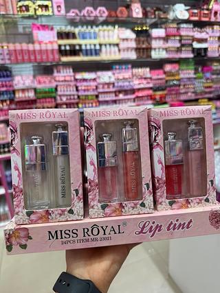 Kit lip tint miss rose (box c/24) somente cores que estoverem disponíveis