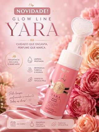 Mousse micelar yara glow
