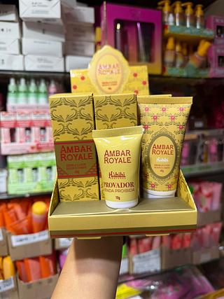 Hidratante mãos e corpo âmbar royale