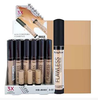 CORRETIVO FLAWLESS (Box c/36) cores que estiverem disponíveis / cores bege