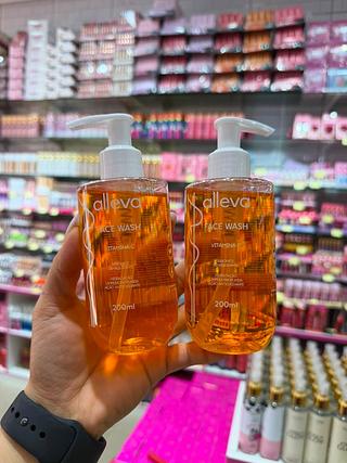 Sabonete demaquilante vitamina c alleva