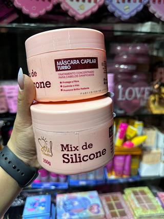 Máscara capilar turbo mix de silicone
