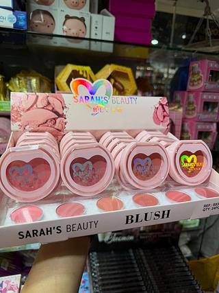 Blush sarah’s Beauty (Box c/24) cores que estiverem disponíveis