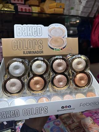 Iluminador duo febella (Box 24) cores que estiverem disponíveis