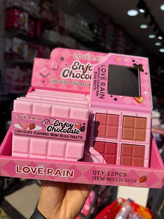 Paleta de blush flavored love rain