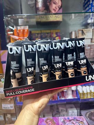 Base líquida Matte uni (Box c/24) cores que estiverem disponíveis