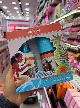 Kit essencia do mar moana ( body splash / hidratante)
