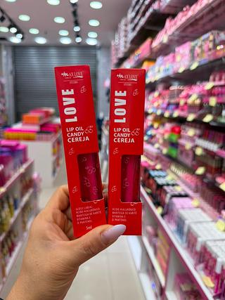 Lip oil candy cereja maxlove