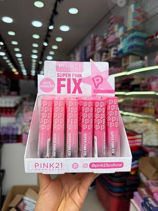 Mascara de cilios incolor pink fix pink21 (box c/24)