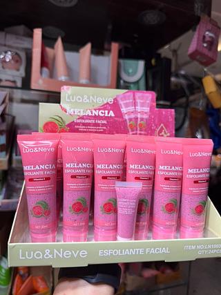 Esfoliante facial melancia lia e neve (box c/24)