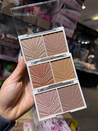 Paleta de contorno e iluminador