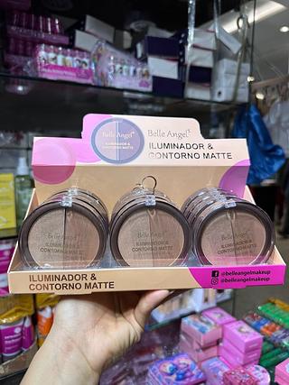 Iluminador e Contorno Matte Belle Angel (Box c/12)