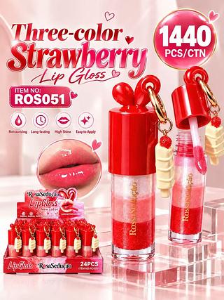 Lip gloss rosa sedução (box c/24)