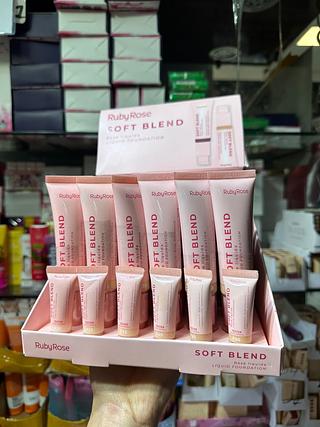 Base líquida soft blend ( box c/36) cores que estiverem disponíveis