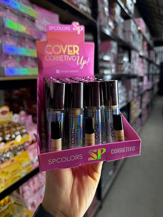 Cprretivo liquido cover up sp colors (box c/24) somente cores que estiverem disponíveis