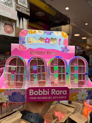 Paleta de sombras infantil bobbi rara