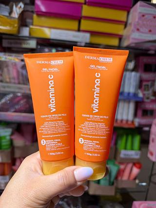Gel hidratante facial vitamina C