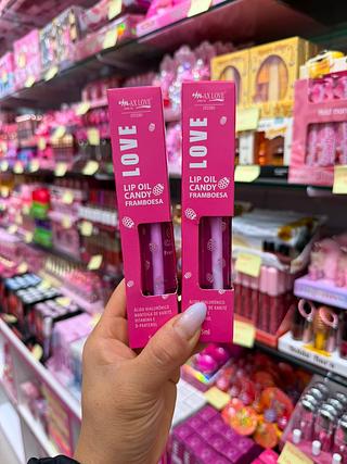 Lip oil candy framboesa