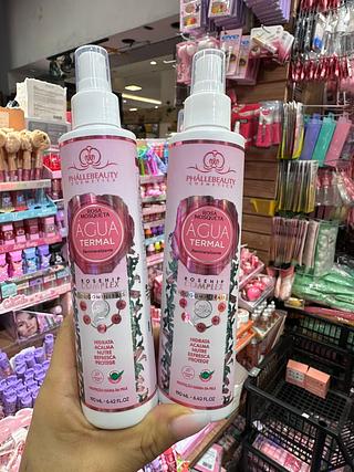 Água termal rosa mosqueta phallebeauty