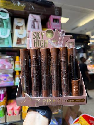 Rimel marrom pink21 (BOX C/ 24)