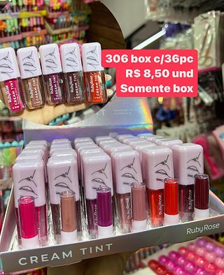 CREAM TINT (Box c/36) cores que estiverem disponíveis