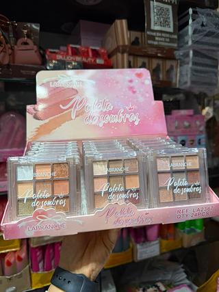 Paleta de sombras labranche (box c/24) somente cores que estiverem disponíveis