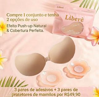 Kit de sutian + protetor de mamilos