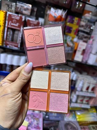 Paleta de blush e iluminador (Box c/24)