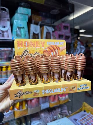 Lip gloss mel s/ chaveiro