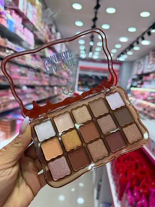 Paleta de sombras chocolate miss corina