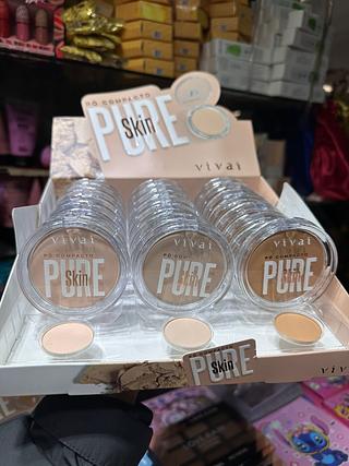 Pó compacto vivai (Box c/24) cores que estiverem disponíveis claro