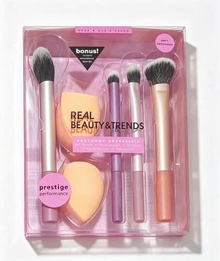 Kit pincel real beuty & trends com 2 esponja