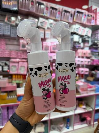 Mousse micelar muu puro leite Glow line