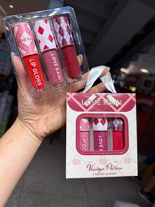 Kit gloss vintage patter love rain