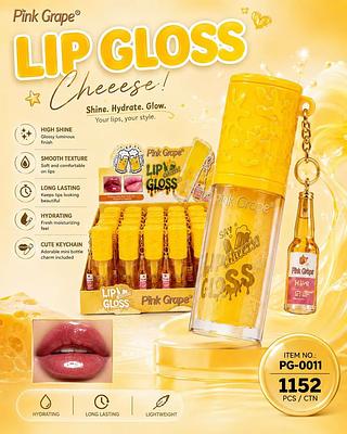 Lip gloss cerveja pink grape (box c/24)