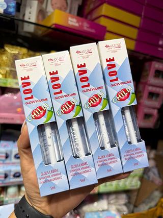 Gloss Lip volumoso chilli (Box c/28)