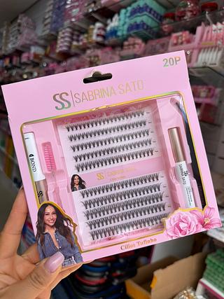 Kit cilios tufinhos sabrina satto 20p