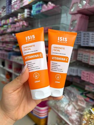 Sabonete facial vitamina c isis makeup