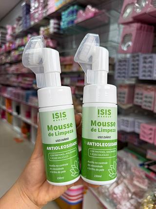 Mousse micelar antioleosidade isis makeup