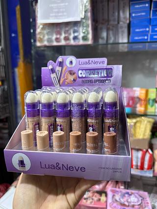 Corretivo líquido lua & neve ( box c/24) cores que estiverem disponíveis