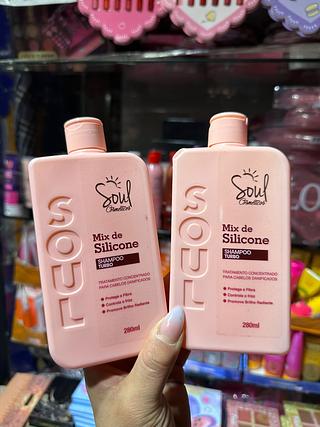 Shampoo mix de silicone