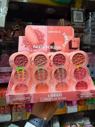 Paleta de blush vibrant labranche (box c/24)