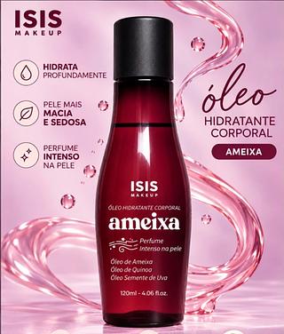 Óleo hidratante corporal ameixa Ísis makeup