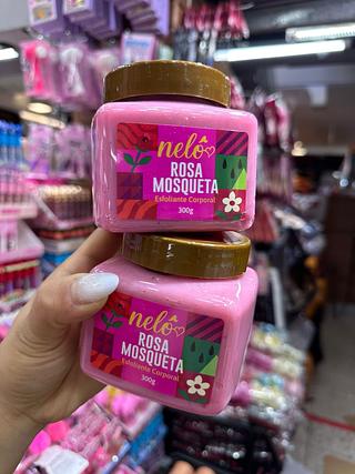 Esfoliante corporal rosa mosqueta NELÔ