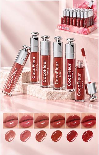 Lip gloss cocofleur (box c/24) somente cores que estiverem disponíveis