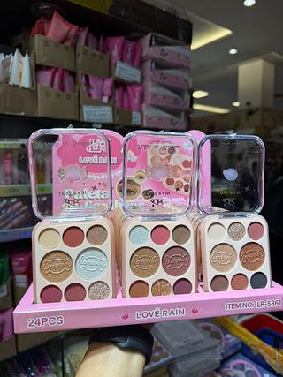 Paleta de sombras candy sweet Love rain