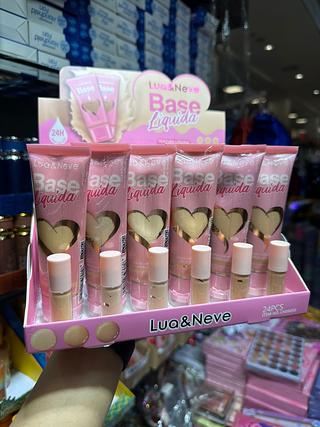 Base líquida cremosa (Box c/24) cores que estiverem disponíveis