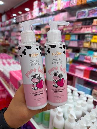 Body cream puro leite glow